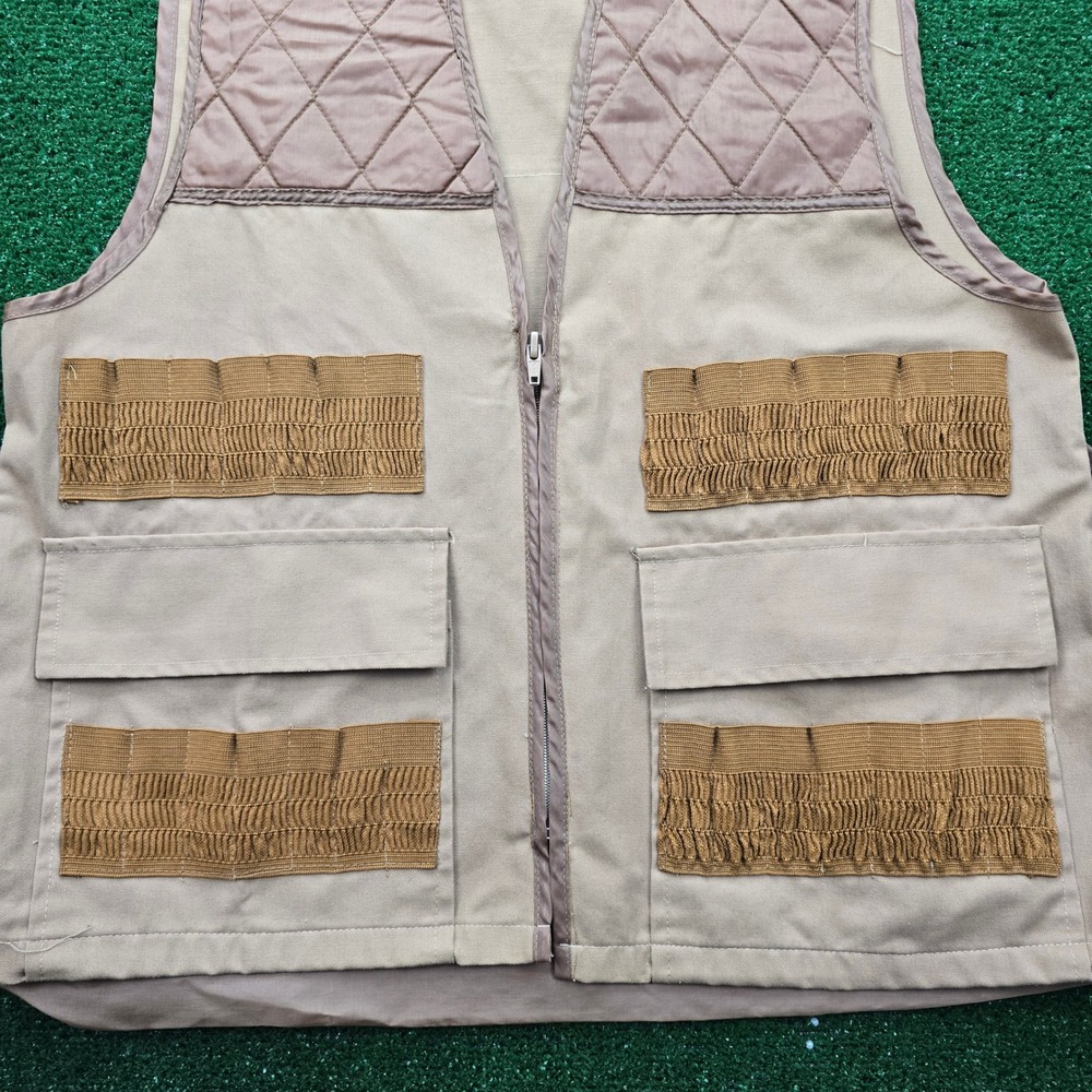 Game Winner Sportswear Hunting Vest Mens Small Vintage Outdoors Shell Holders - Picture 3 of 10